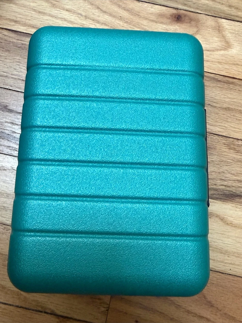 Away travel teal mini suitcase luggage toiletry bag accessories case bag LIMITED
